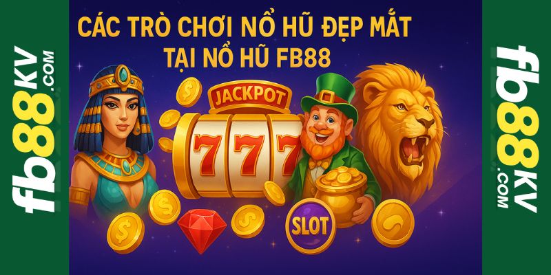 Các trò chơi tiêu biểu trong nổ hũ fb88