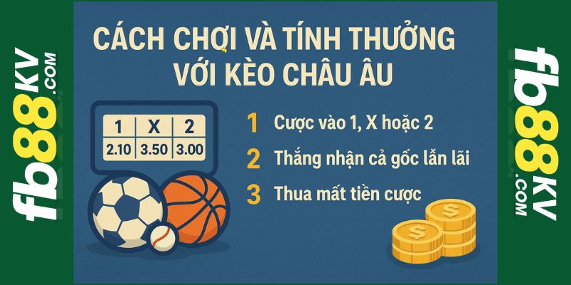 Cách chơi kèo Châu Âu fb88