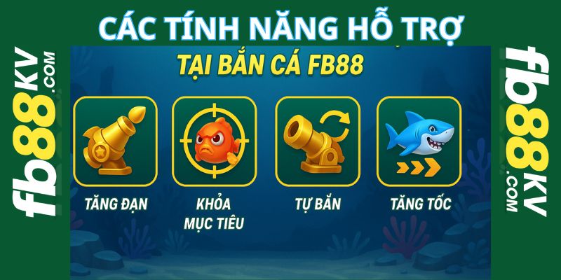 Tính năng nổi bật bắn cá fb88