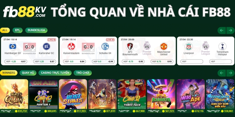Tổng quan về nhà cái fb88