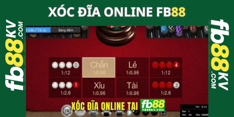 Xóc đĩa online fb88